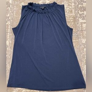 Banana Republic Ruffled neck tank